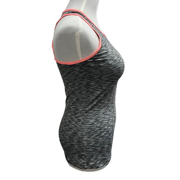 Sweaty Betty Women's Black Gray Coral Workout Racerback Tank Top SIZE Small NWOT - Picture 2 of 5